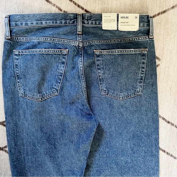 NWT Agolde Staight Jeans - Picture 5 of 7